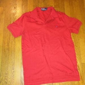 Polo By Ralph Lauren Red Preppy Shirt size Medium